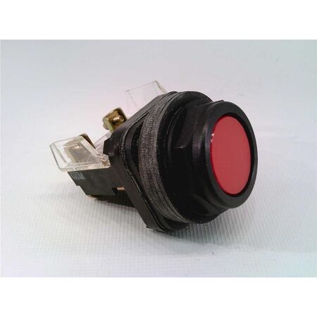 Allen-Bradley 800HAR6D1 Momentary Push Button Red Flush Head