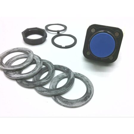 Allen-Bradley 800HAR7A Momentary Contact Push Button Blue