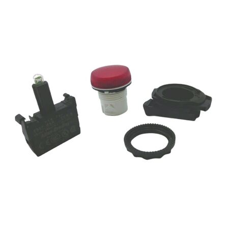 Allen-Bradley 800FPP4PN5R Illuminated Round Plastic Pilot Light Operator