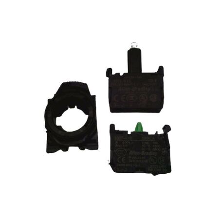 Allen-Bradley 800FPN3GX10 Power Module with Contact Blocks and Latch