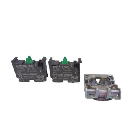 Allen-Bradley 800FMX20 Contact Blocks with Latch