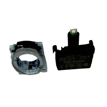 Allen-Bradley 800FMN7W Power Module with Latch and Integrated LED