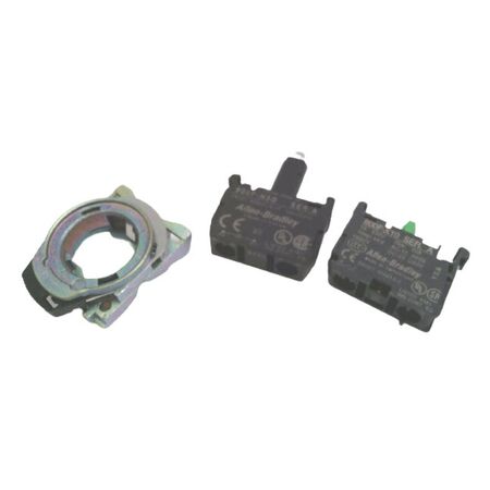 Allen-Bradley 800FMN3GX10 Power Module with Contact Blocks and Latch