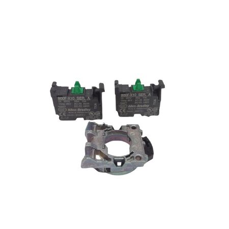 Allen-Bradley 800FMX20 Contact Blocks with Latch