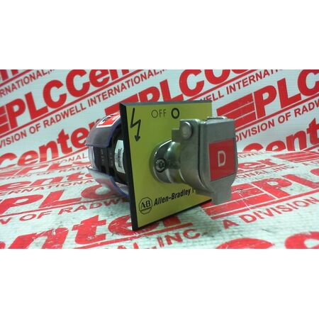 Allen-Bradley 440TMRPSE100D Trapped Key Interlock Rotary Switch Panel Mounted