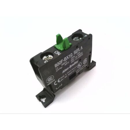 Allen-Bradley 800FBX10 Contact Block Base Mount 10 Amp