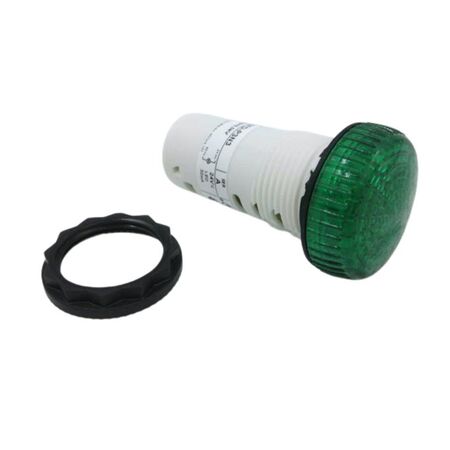 Allen-Bradley 800FDP3N3 Green LED Pilot Light Device 24V AC/DC