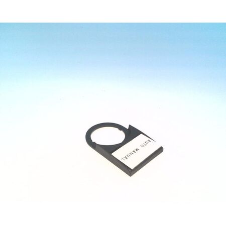 Allen-Bradley Legend Plate 800F12WE286 Auto-Manual White with Black Text