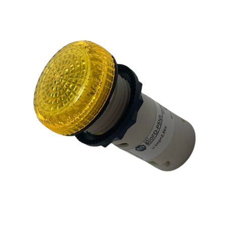Allen-Bradley 800FDP5N5 Yellow LED Pilot Light Device 120V AC