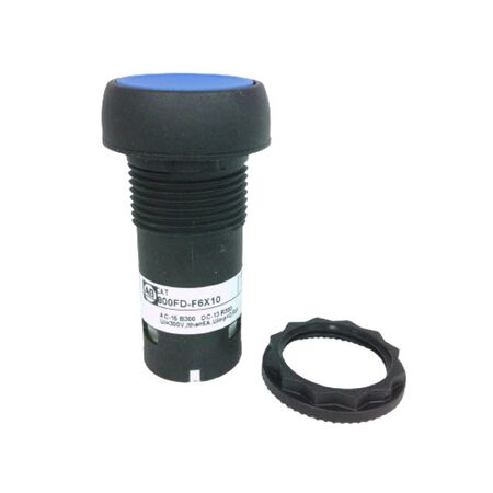 Allen-Bradley 800FDF6X10 Blue Momentary Push Button Operator