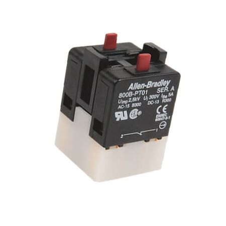 Allen-Bradley 800BPT02 Contact Block 2 N.C. for Push-Button