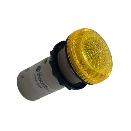 Allen-Bradley 800FDP5N5 Yellow LED Pilot Light Device 120V AC