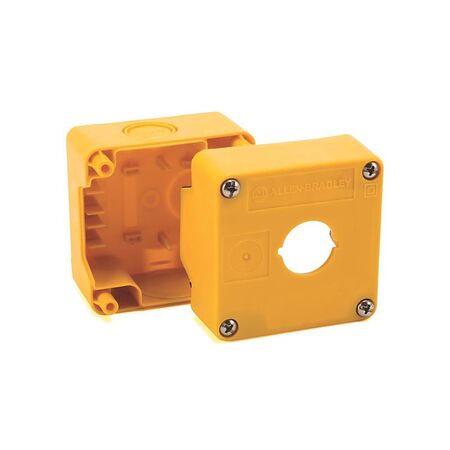 Allen-Bradley 800FD1PY Yellow Plastic Enclosure 1 Hole IP66