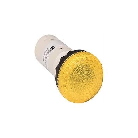 Allen-Bradley 800FDP5N5 Yellow LED Pilot Light Device 120V AC
