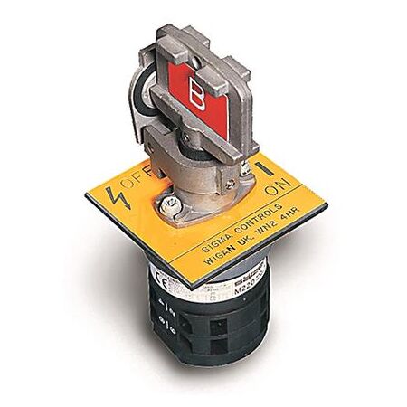 Allen-Bradley 440TMRPSE100Y Trapped Key Interlock Rotary Switch