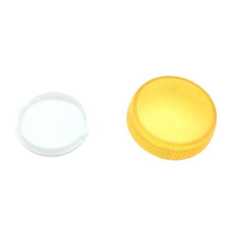 Allen-Bradley 800FAP5 Yellow Illuminated Color Lens Cap for Pilot Light 22mm