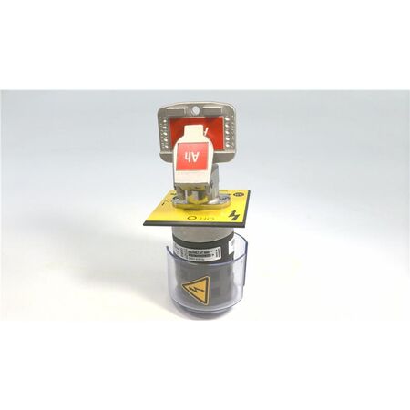 Allen-Bradley 440TMRPSE10AH Trapped Key Interlock Rotary Switch Panel Mounted