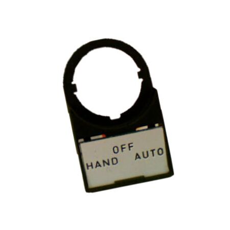 Allen-Bradley 800F12WE128 Legend Plate for Push Button