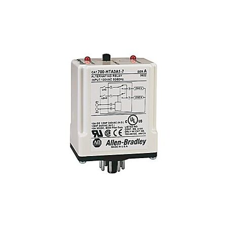 Allen-Bradley 700HTA3A27 Alternating Relay with Switch