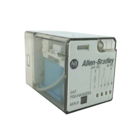 Allen-Bradley 700HAX2Z24 General Purpose Relay 2 Pole 6 Amp 24 VDC
