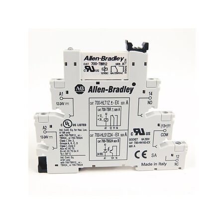 Allen-Bradley 700HLT1Z24EX Terminal Block Relay with Socket
