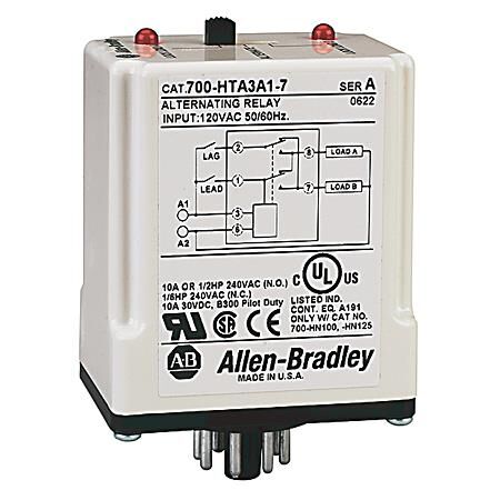 Allen-Bradley 700HTA3A27 Alternating Relay with Switch
