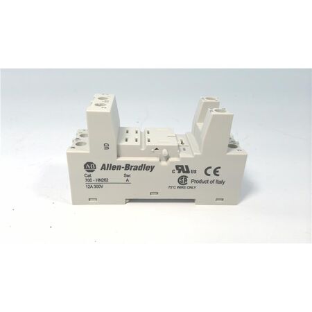 Allen-Bradley 700HN262 General Purpose 8 Blade Screw Terminal Relay Socket
