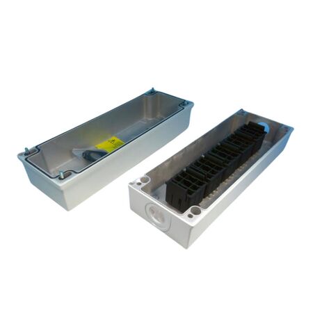 Allen-Bradley 800F5MM Die Cast Metal Enclosure with 5 Holes