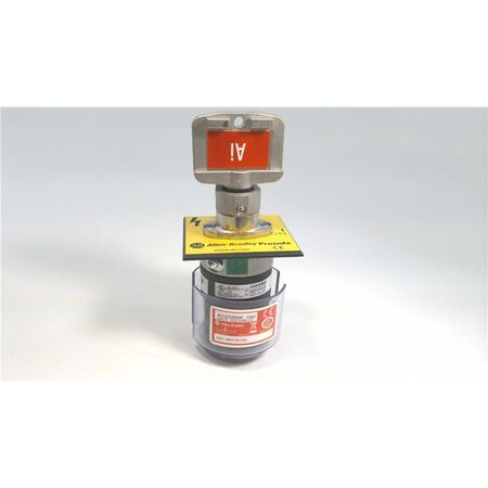 Allen-Bradley 440TMRPSE10AI Trapped Key Interlock Rotary Switch Panel Mounted