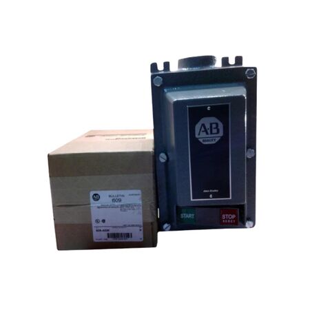 Allen-Bradley 609AEW Manual Motor Starter NEMA Size O with Enclosure