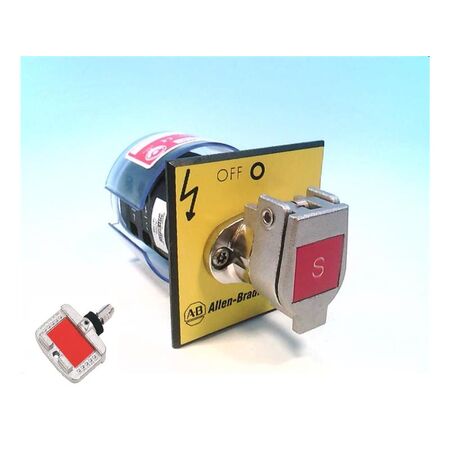 Allen-Bradley 440TMRPSE110S Trapped Key Interlock Rotary Switch
