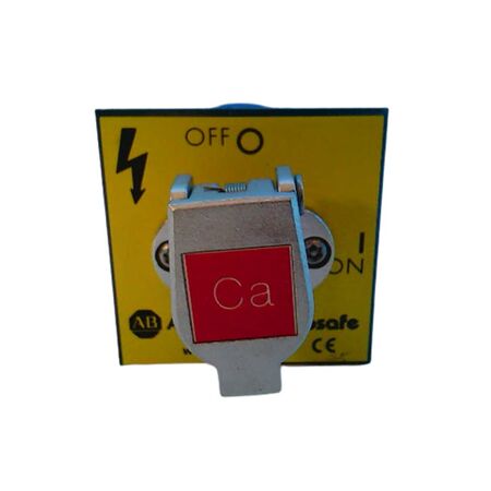 Allen-Bradley 440TMRPSE11CA Trapped Key Interlock Rotary Switch Panel Mounted