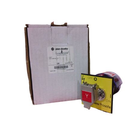 Allen-Bradley 440TMRPSE110Y Trapped Key Interlock Rotary Switch