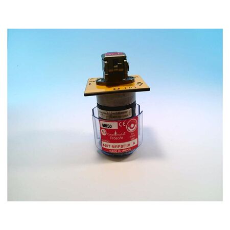 Allen-Bradley 440TMRPSE10EA Trapped Key Interlock Rotary Switch Panel Mounted