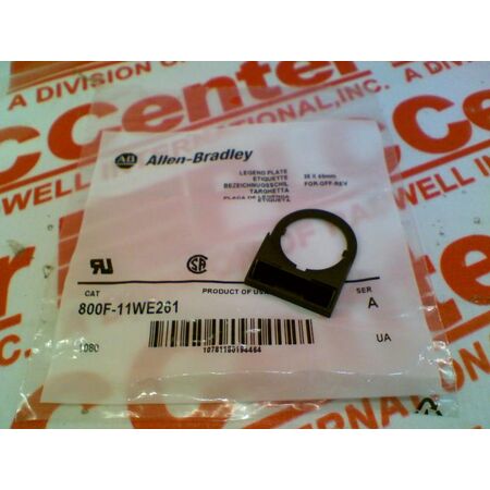 Allen-Bradley Legend Plate 30x40mm Snap-In