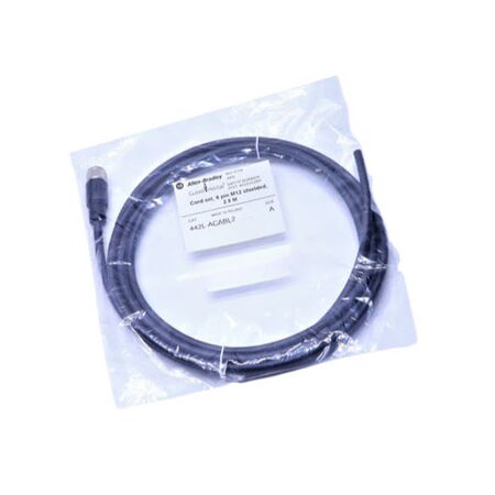Allen-Bradley 442LACABL2 SafeZone Mini M12 Shielded 8-Conductor Cordset 2.5m