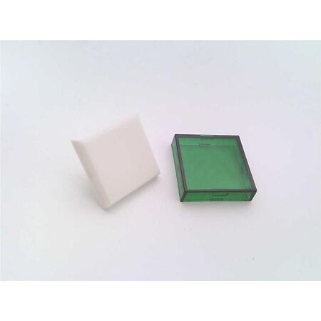 Allen-Bradley 800BALD3 Large Square Green Pushbutton Lens Cap 16mm