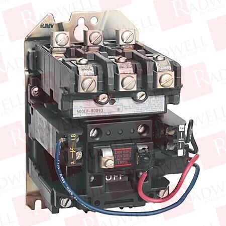 Allen-Bradley 500FLCOD92 NEMA Size 2 Top Wired Contactor