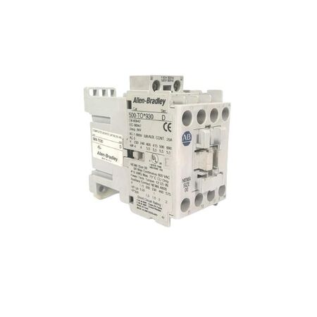 Allen-Bradley 500TOD930 Top Wired Contactor 110/120 VAC
