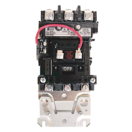 Allen-Bradley 500COD930 NEMA Size 2 Top Wired Contactor
