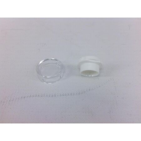 Allen-Bradley 800BALA7 White Round 16mm Push-Button Lens Cap