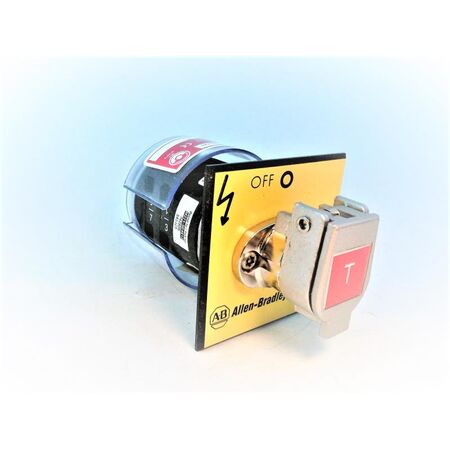 Allen-Bradley 440TMRPSE110T Trapped Key Interlock Rotary Switch