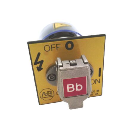 Allen-Bradley 440TMRPSE11BB Trapped Key Interlock Rotary Switch