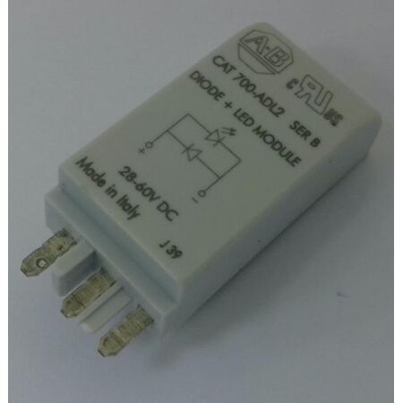 Allen-Bradley 700ADL2 Plug In Module with Diode and LED
