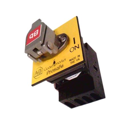 Allen-Bradley 440TMRPSE12BB Trapped Key Interlock Rotary Switch Panel Mounted