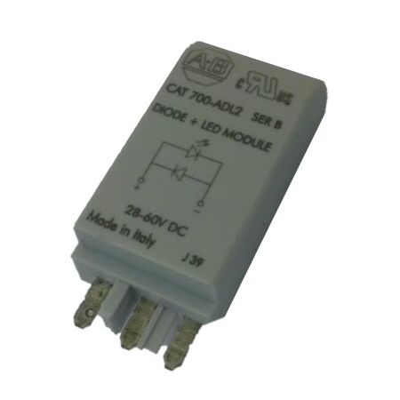 Allen-Bradley 700ADL2 Plug In Module with Diode and LED