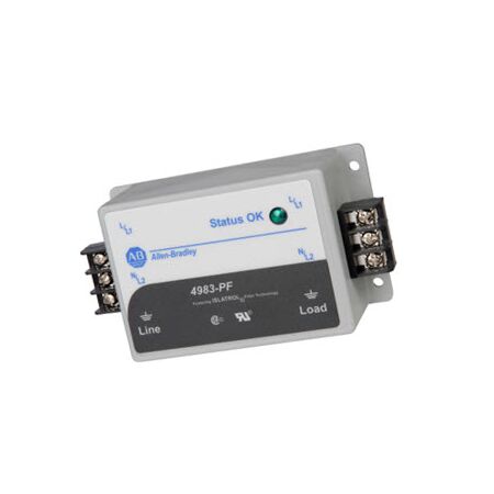 Allen-Bradley 4983PF12015 Flanged Mount Islatrol Filter 15 Amp 120 VAC