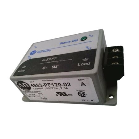 Allen-Bradley 4983PF12002 Line Filter 2.5 AMP 120 VAC