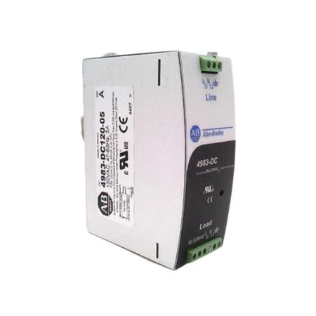 Allen-Bradley 4983DC12005 Surge/Filter Protection DIN-Rail Mount 120V 5 Amp