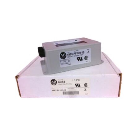 Allen-Bradley 4983PF12015 Flanged Mount Islatrol Filter 15 Amp 120 VAC